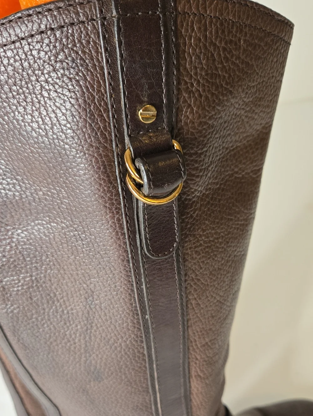 Tori Burch Tall Brown Riding Boots Size 8M